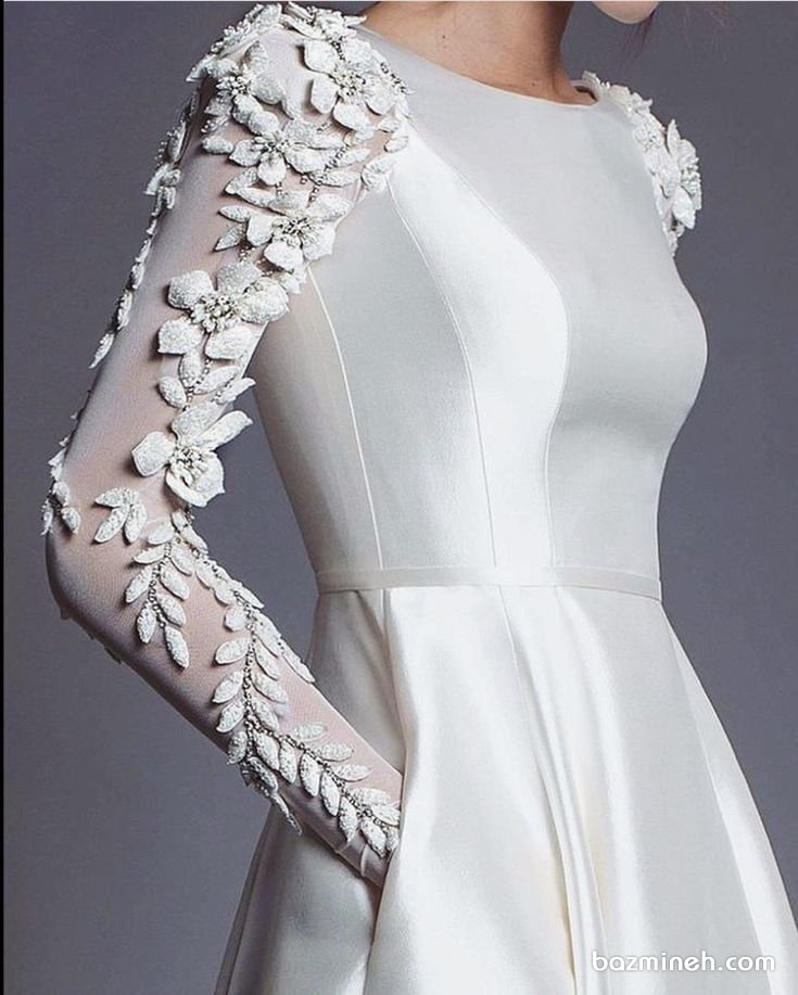 مدل لباس عروس پفی
