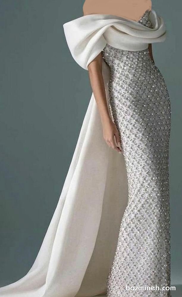 مدل لباس عروس سنگدوزی