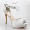 کفش پاشنه بلند سفید مناسب برای عروس خانم های باسلیقه