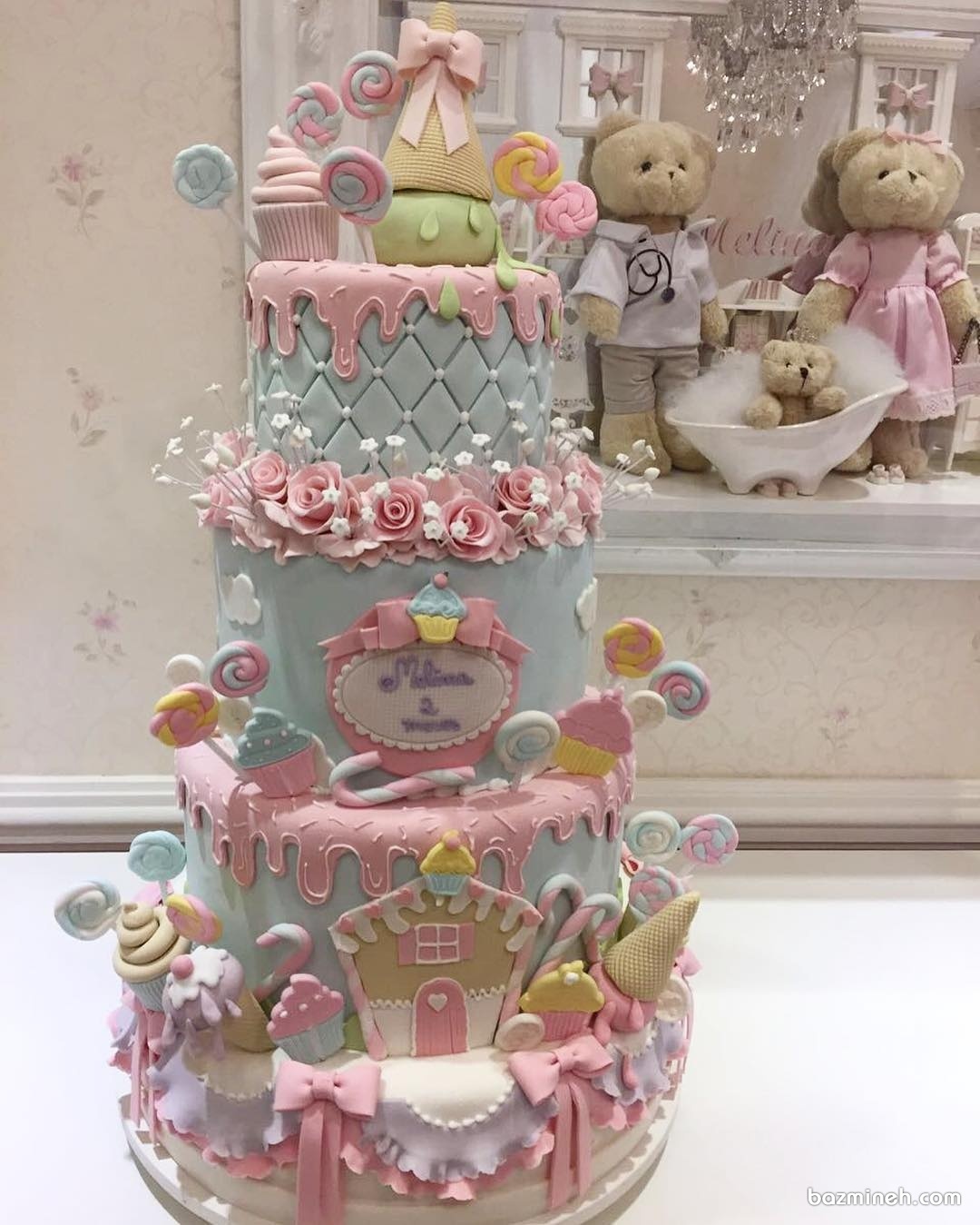 کیک جشن تولد کودک