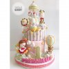 کیک عروسکی جشن تولد یکسالگی کودک