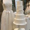 ایده جالب کیک جشن عروسی یا نامزدی به شکل لباس عروس