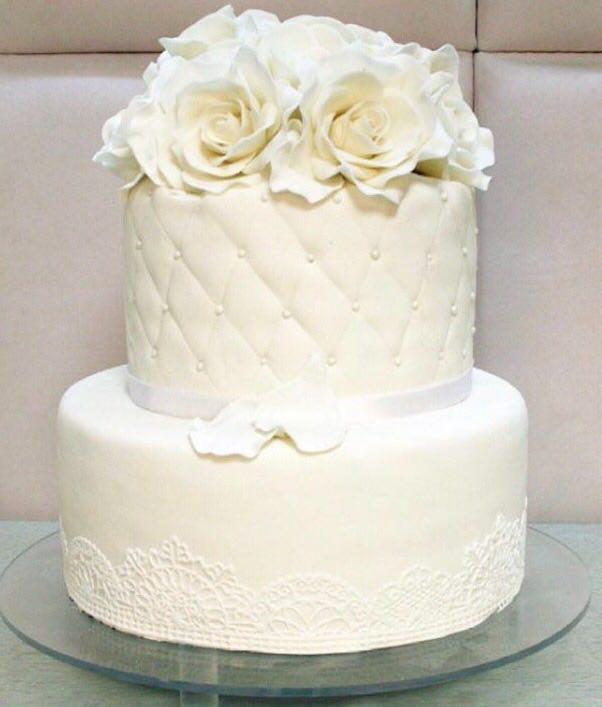 کیک عروسی، طراحی شذه توسط کیک فروشی وانیلا