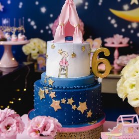 کیک رویایی جشن تولد دخترانه