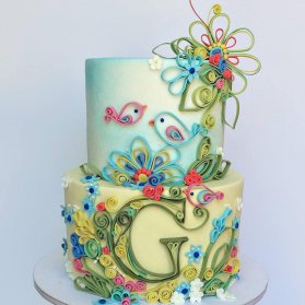 کیک فانتزی جشن تولد دخترانه