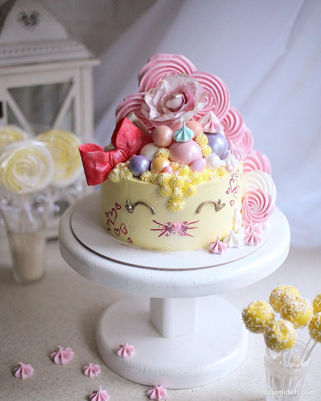 مینی کیک فانتزی جشن تولد دخترانه