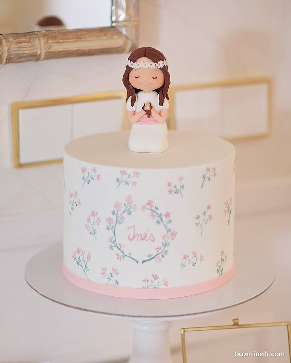 کیک رویایی عروسکی جشن تولد دخترونه 