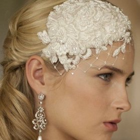 تل موی عروس اکسسوری زیبا برای عکاسی 