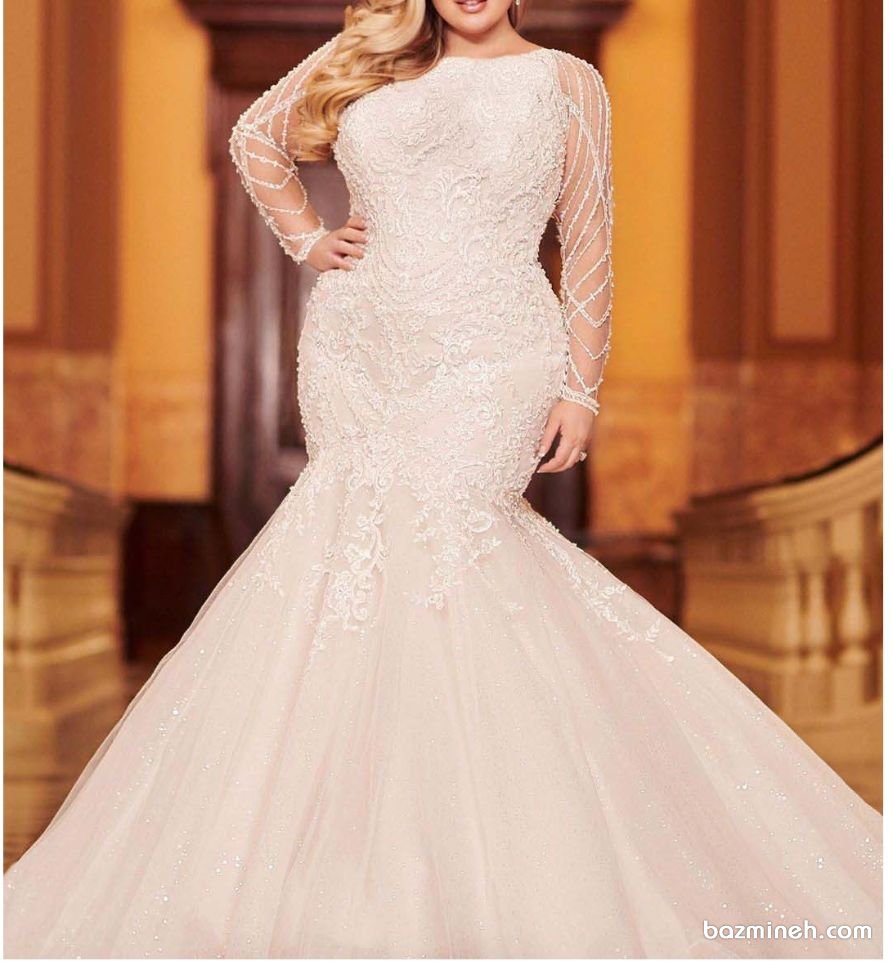 نکات مهم برای انتخاب لباس عروس پلاس سایز به همراه 30 مدل پیشنهادی برای عروس های چاق