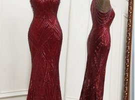 40 مدل لباس شب شیک به رنگ قرمز